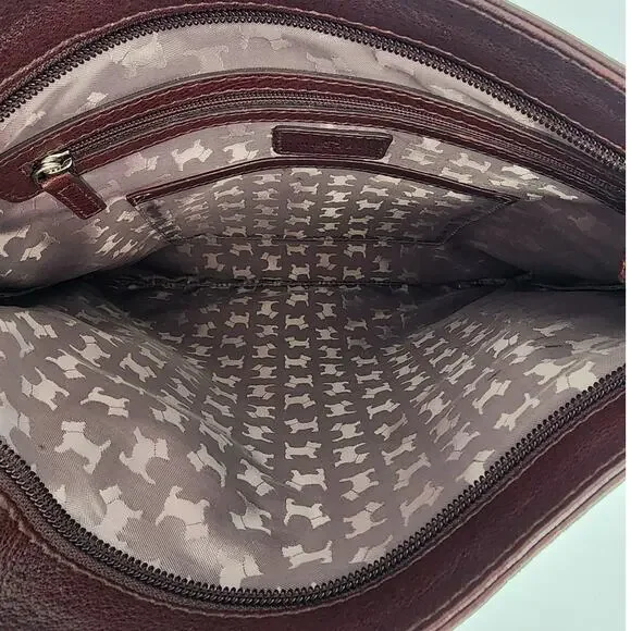 Radley London Dark Brown Pebbled Leather Crossbody Bag - Picture 5 of 13